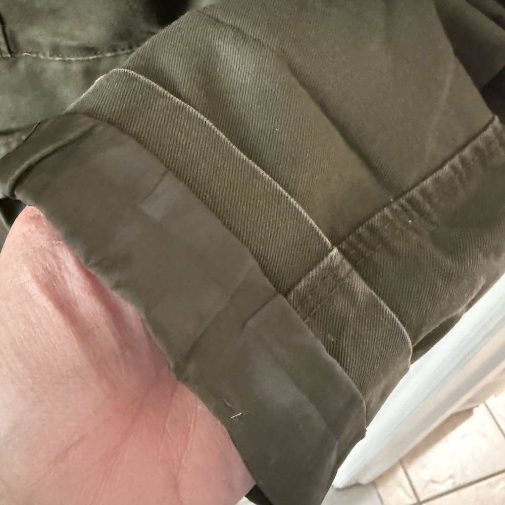 Men's Classic Military Field Jacket in Olive - Picture 7 of 10